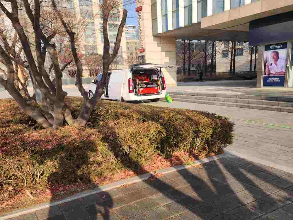 여주 상가 건물 고압세척 출동